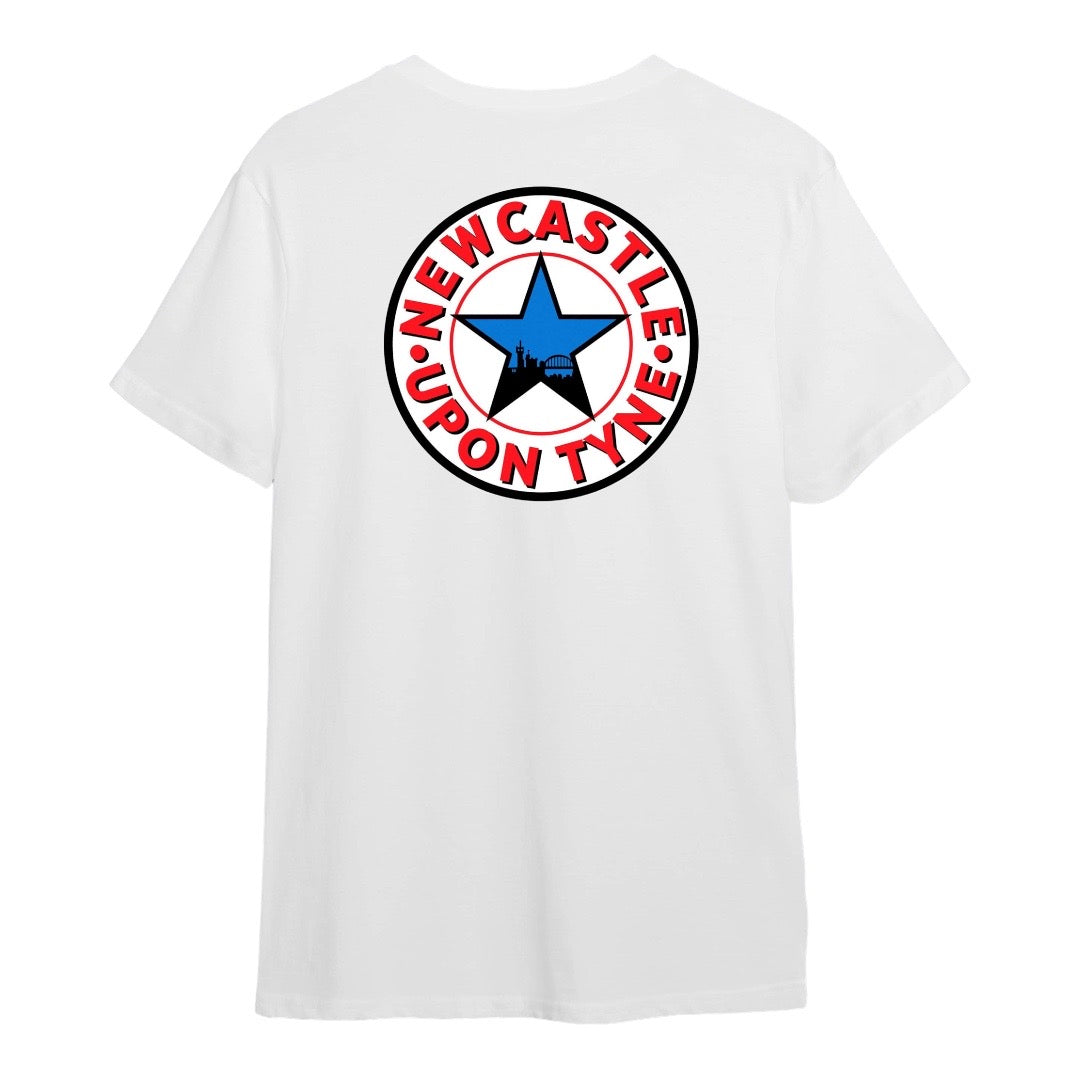 Newcastle Upon Tyne White T-Shirt